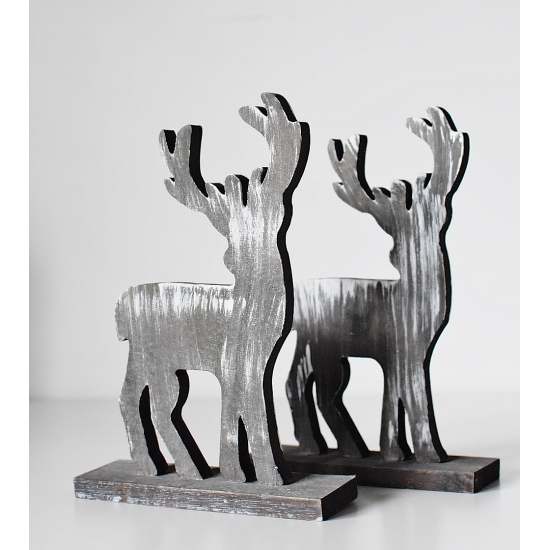 Renifer Drewniany Decor, Skandynawski Styl